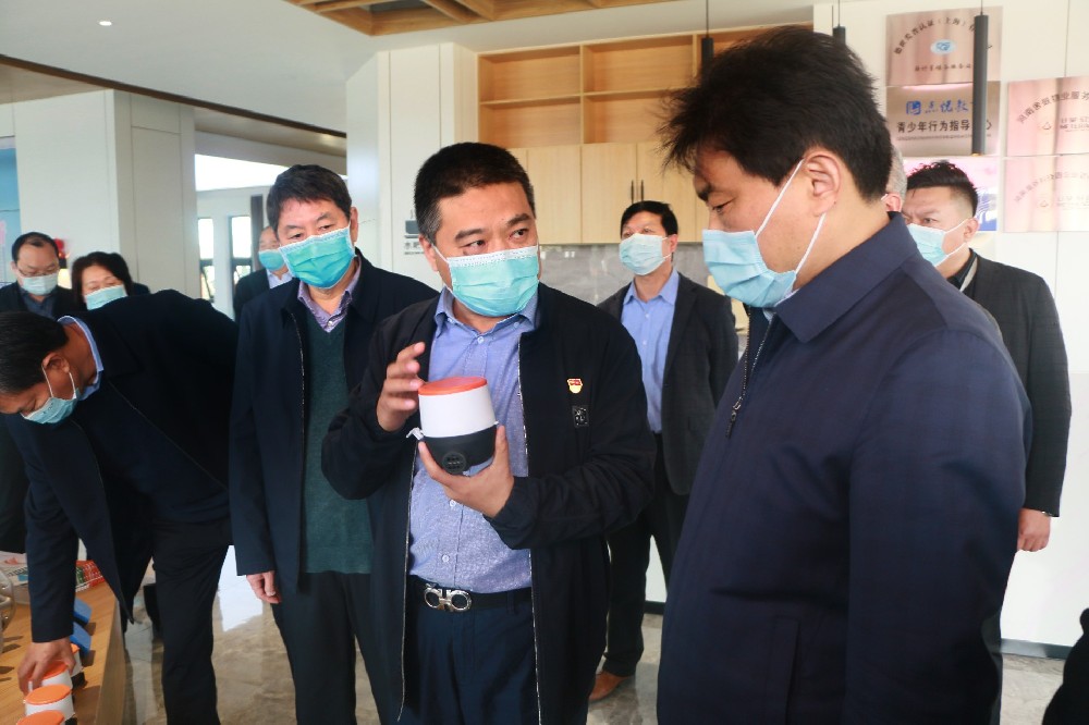 新鄉市人大常委會主任王樂新蒞臨豐博計量集團調研